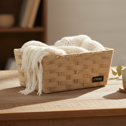 Straw Basket L
